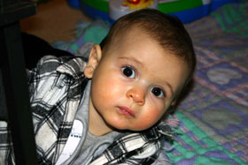 Maximilian at 8 months.